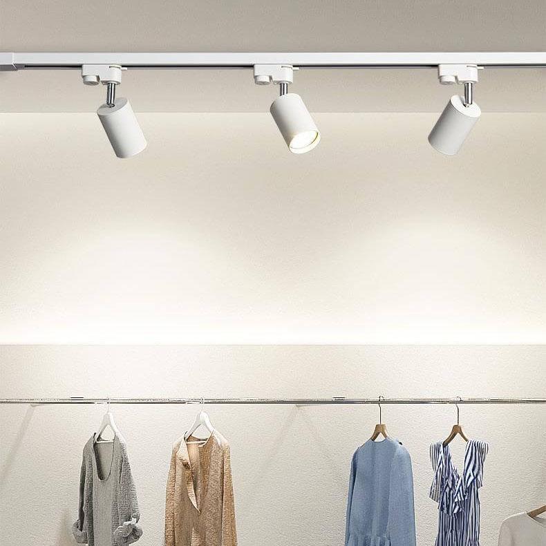 Moderne led railverlichting met verstelbare spots (3–5 lichtpunten) – plafondrail