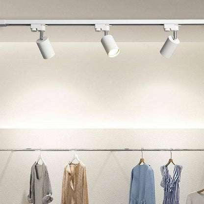 Moderne led railverlichting met verstelbare spots (3–5 lichtpunten) – plafondrail