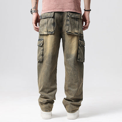 Stijlvolle Heren Broek Pantalon Italiaanse Stijl