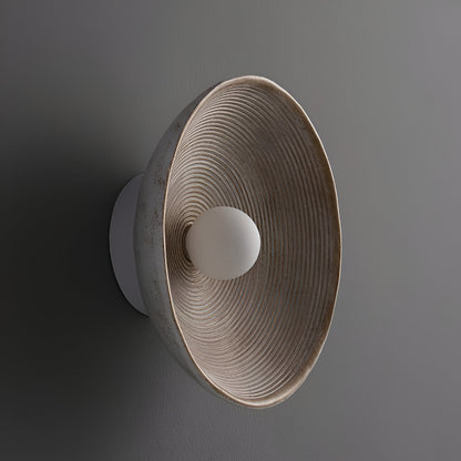 Wandlamp Rond Maan Design LED G4 Japandi Scandinavisch Ø20 Ø50