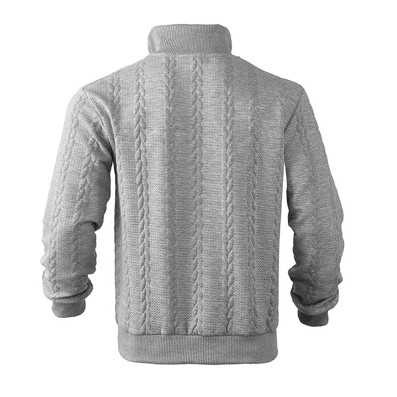 Elios Fleece Trui Met Rits Voor Mannen
