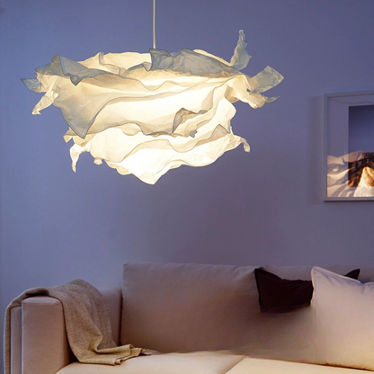 Hanglamp Wolk Papier LED 18W Nordic Japandi Ø43 Ø62 Ø85
