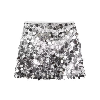Glitter Rok met Pailletten voor Feestelijke Avondjurk