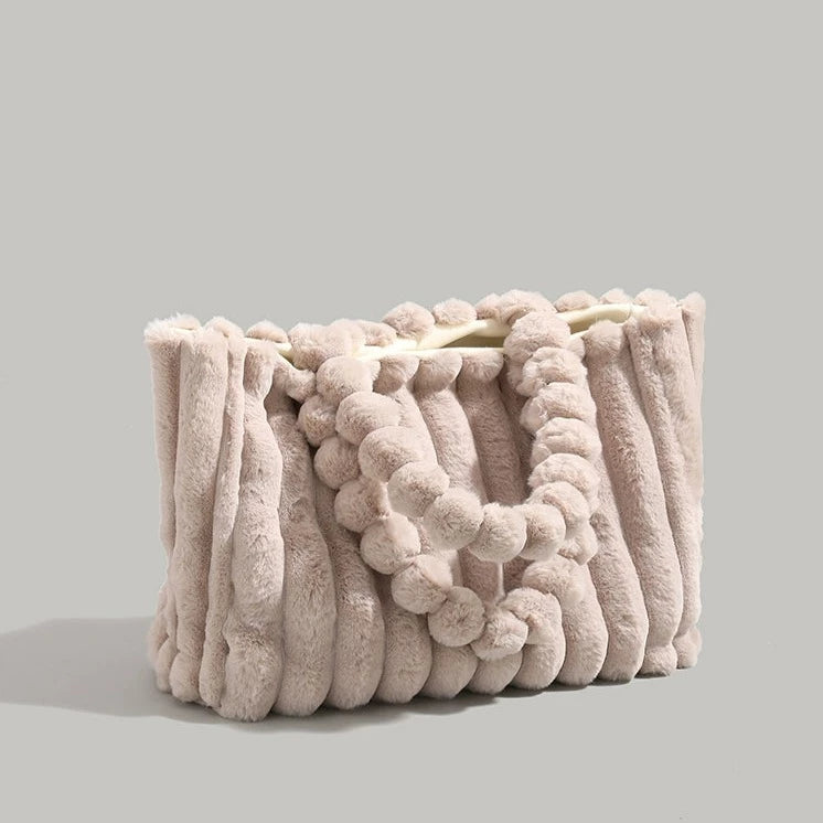 Pluche Schoudertas Extra Zachte Cloudpuff Tas