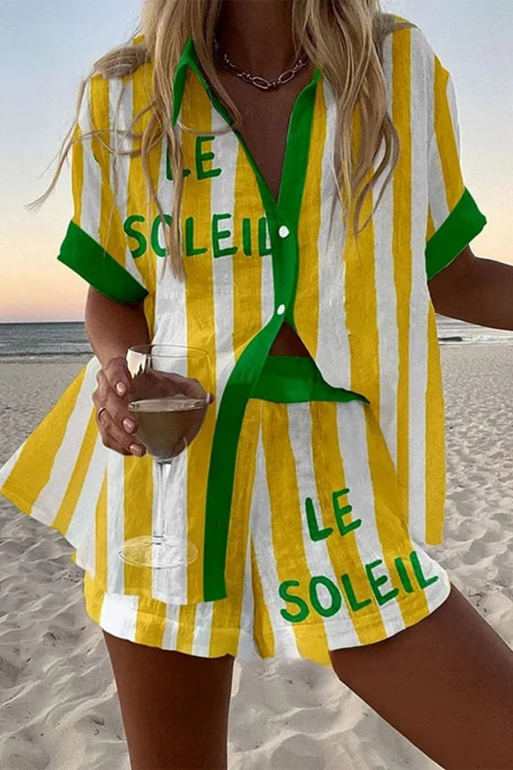 Dames Zomerset Top en Shorts Set Zomerse Kleding