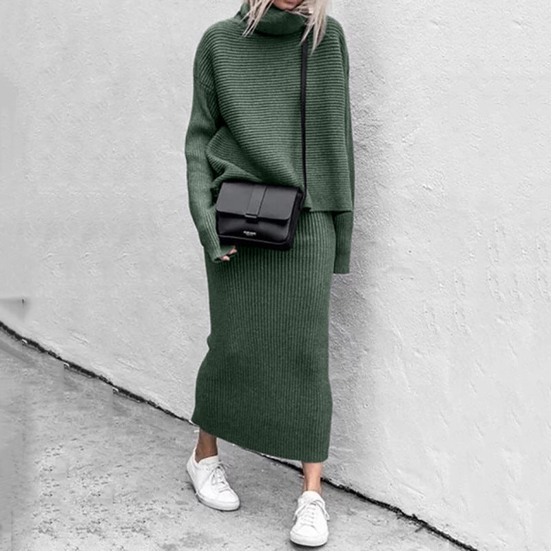Vrouwelijke Rok Set Casual Lange Jurk Losse Mode