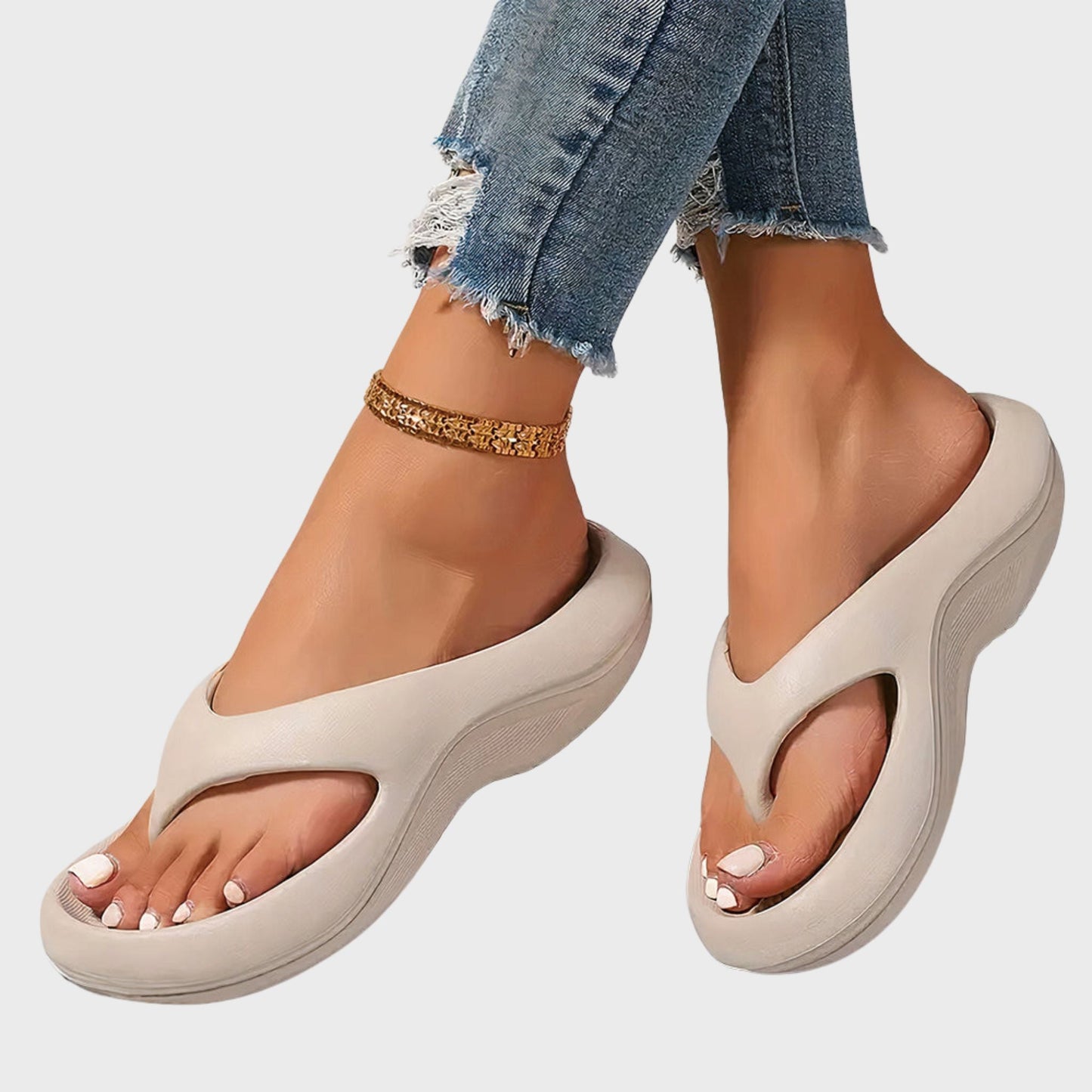 Dames Sandalen Met Voetboogsteun Comfortabele Pasvorm - StudioMarella