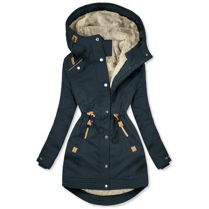 Dames Waterdichte Parka Warm Geïsoleerd