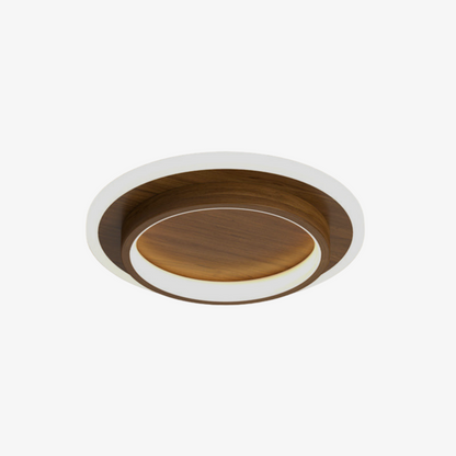 Plafondlamp Rond LED Modern Halo Design Metaal Acryl Flush Mount