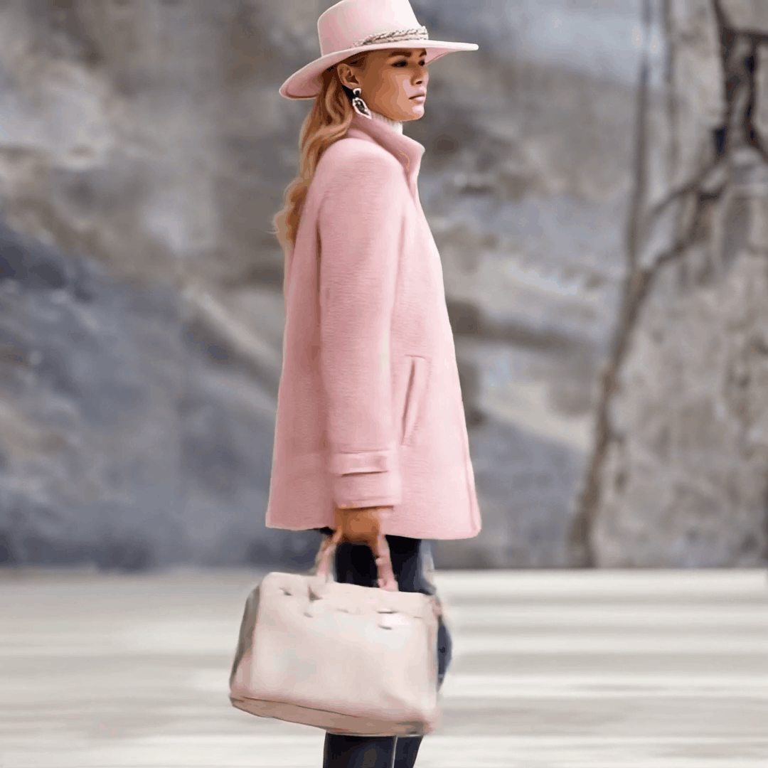 Dames Fleece Vest Roze met Ritssluiting Zacht en Warm