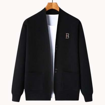 Heren Cardigan Warm Zacht Stijlvolle Trui