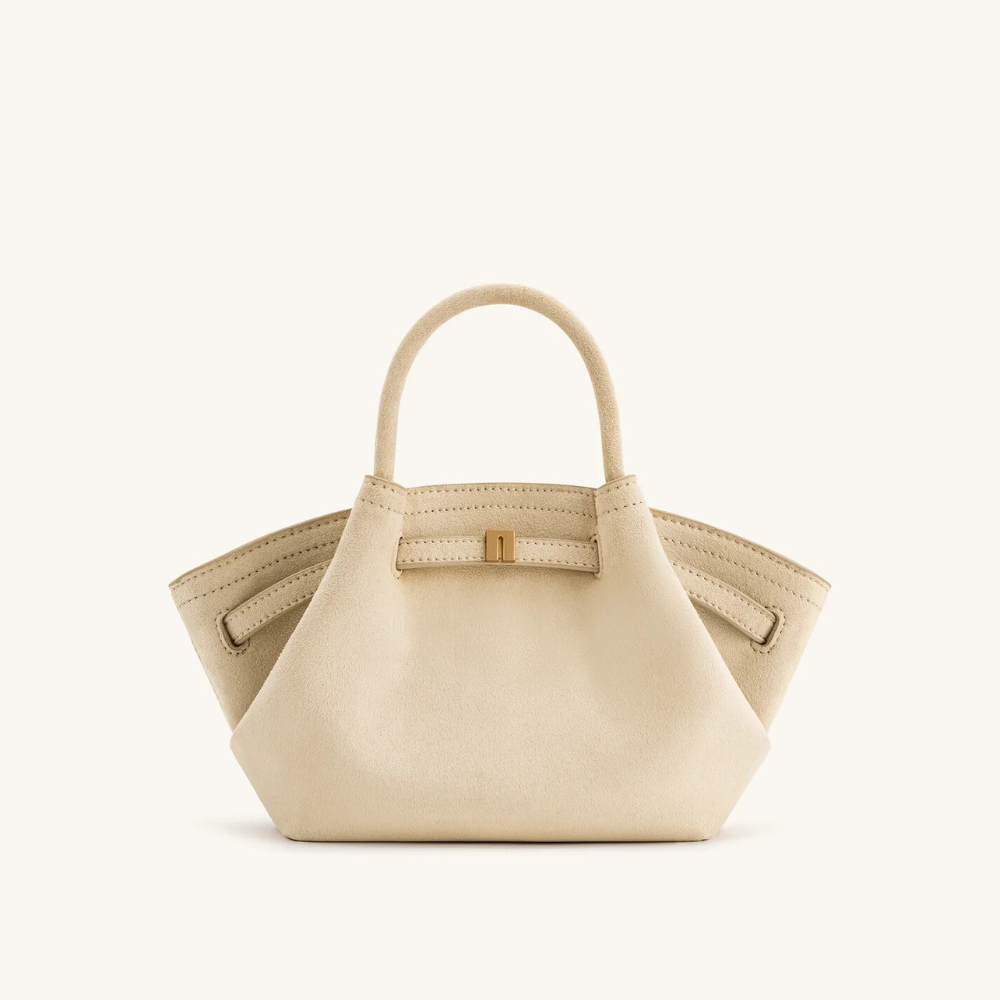 Vegan Mini Handtas Suède - Elegant en Compact