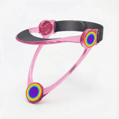 Verstelbare Neksteun Open Frame PVC Zacht Flanel Ergonomisch Ondersteuning 98g Geventileerd