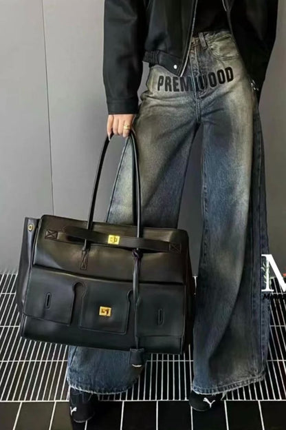 Vegan Leren Handtas Elegante Design Praktisch en Duurzaam
