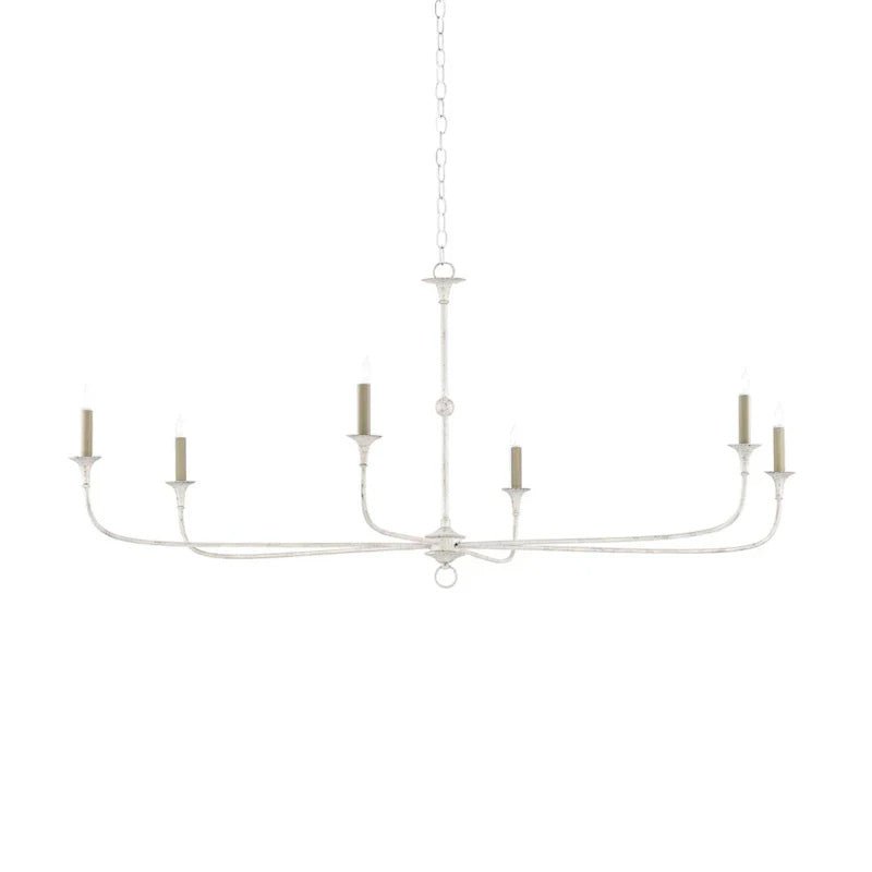 Kaarslamp Kroonluchter Messing Metaal Goud Zwart Wit Nikkel Woonkamer Eetkamer 5 6 Armen Hanglamp Vintage Kaarsenkroonluchter