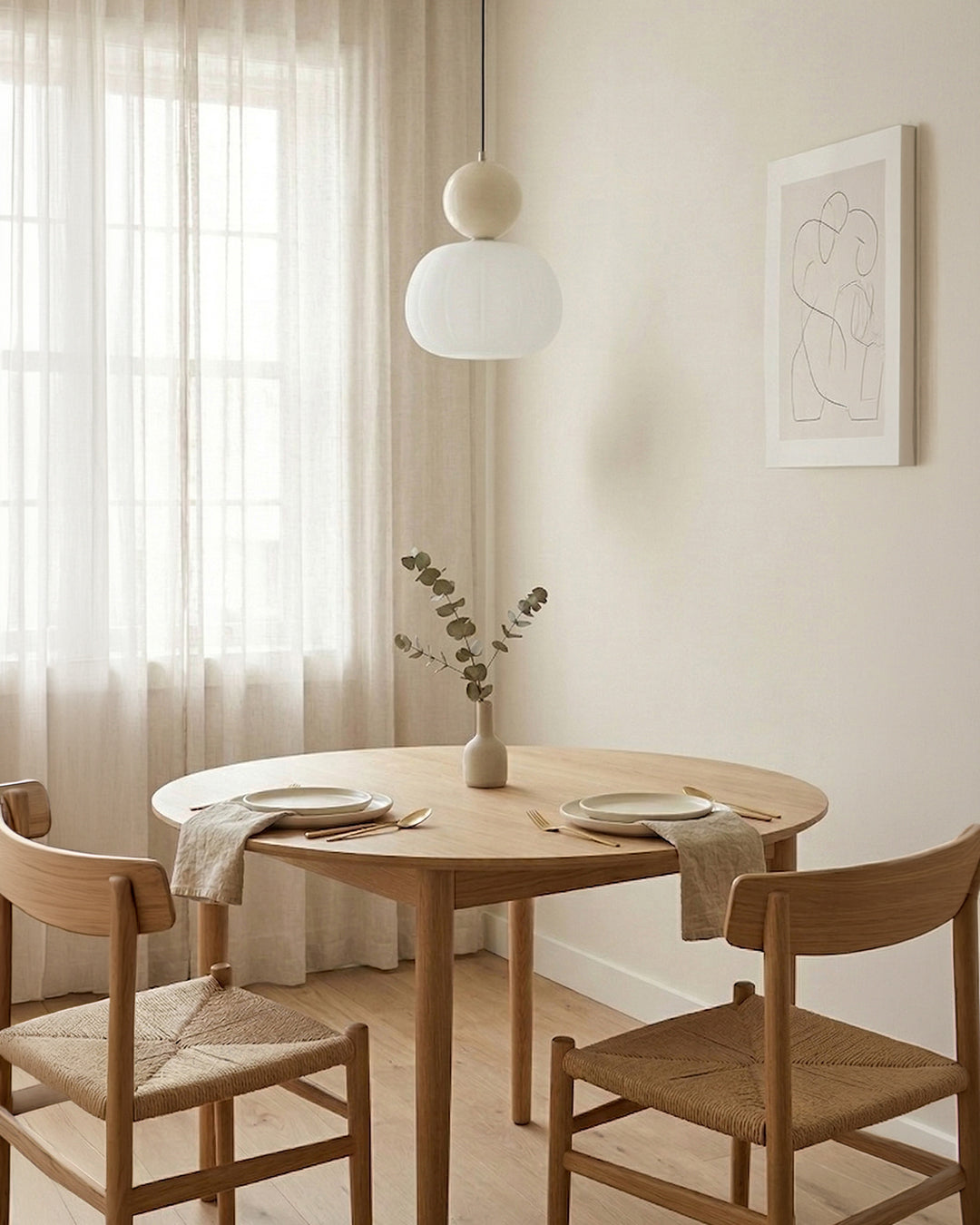 Geometrische Hanglamp Bauhaus Design Metaal Glas E27 – 1 of 3 Lichtpunten Dimbaar Sfeerverlichting