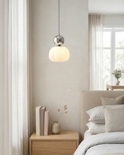 Geometrische Hanglamp Bauhaus Design Metaal Glas E27 – 1 of 3 Lichtpunten Dimbaar Sfeerverlichting