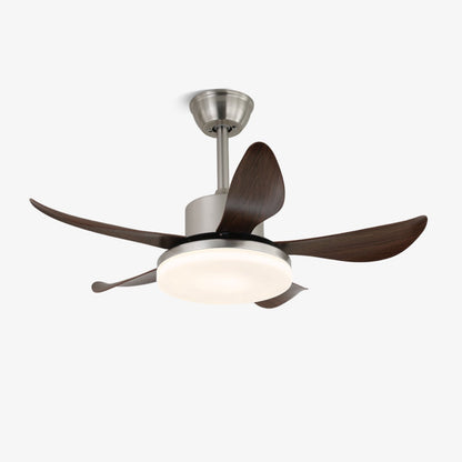 Moderne Plafondventilator Nerra van Hout met Verlichting – Ø91cm