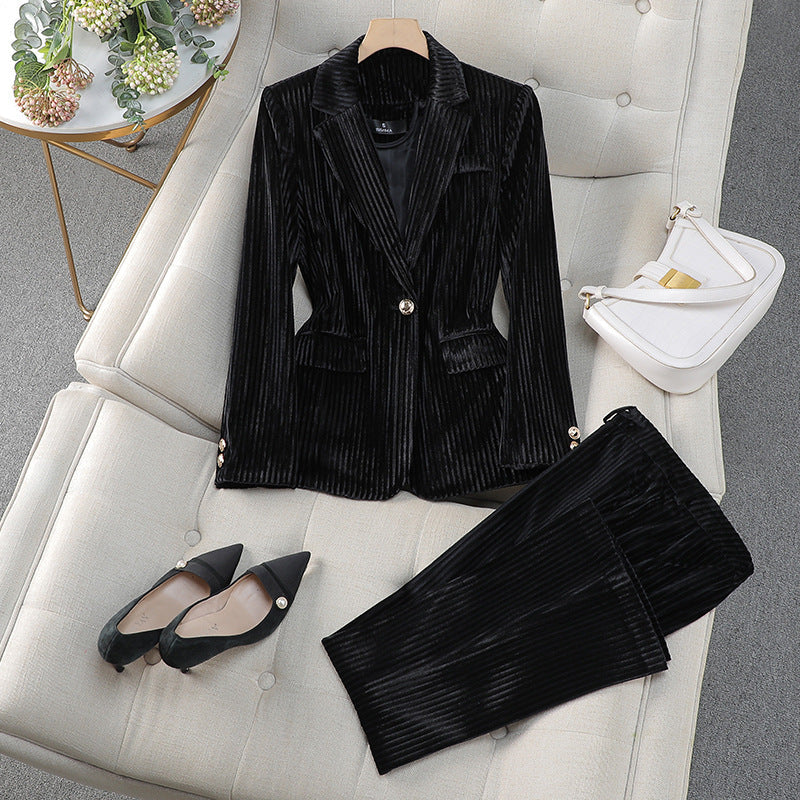 Blazer voor Vrouw Taillematig Leren Jas