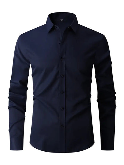 Olivier Heren Overhemd | Slim Fit, Knoopsluiting 2
