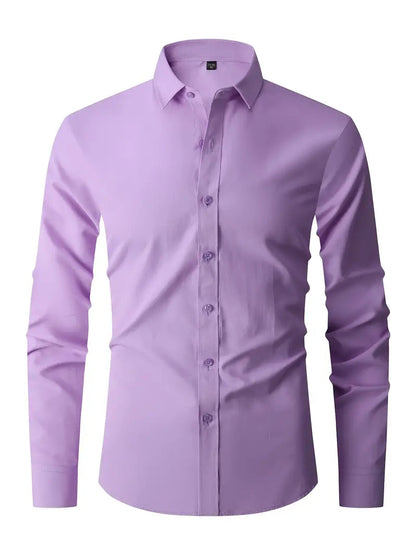 Olivier Heren Overhemd | Slim Fit, Knoopsluiting 3