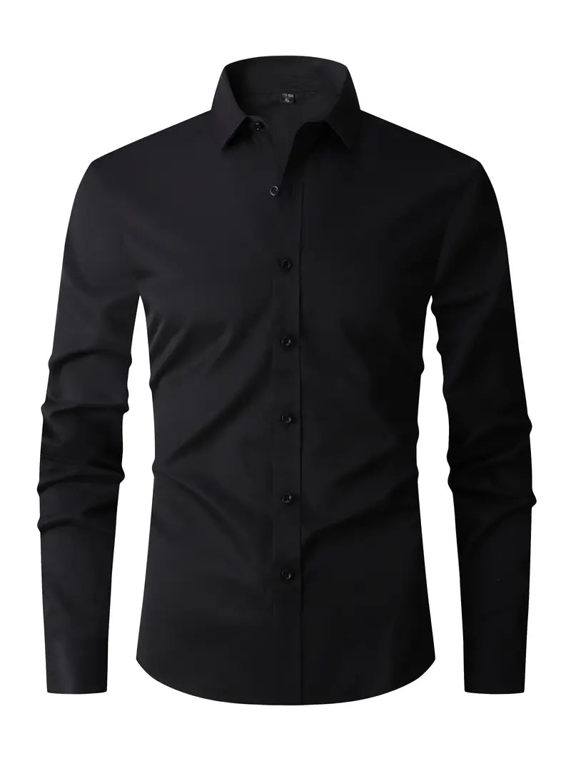 Olivier Heren Overhemd | Slim Fit, Knoopsluiting 4