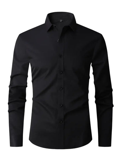Olivier Heren Overhemd | Slim Fit, Knoopsluiting 4