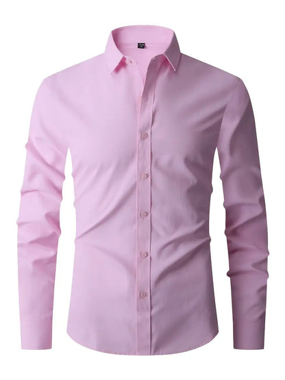 Olivier Heren Overhemd | Slim Fit, Knoopsluiting 6