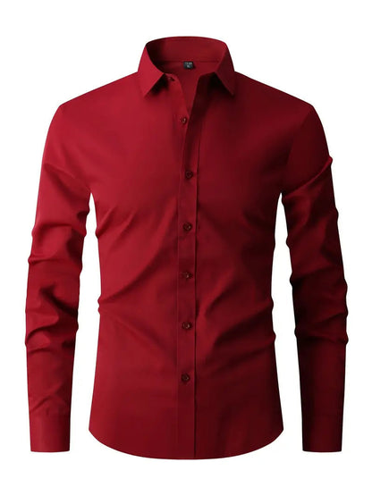 Olivier Heren Overhemd | Slim Fit, Knoopsluiting 7