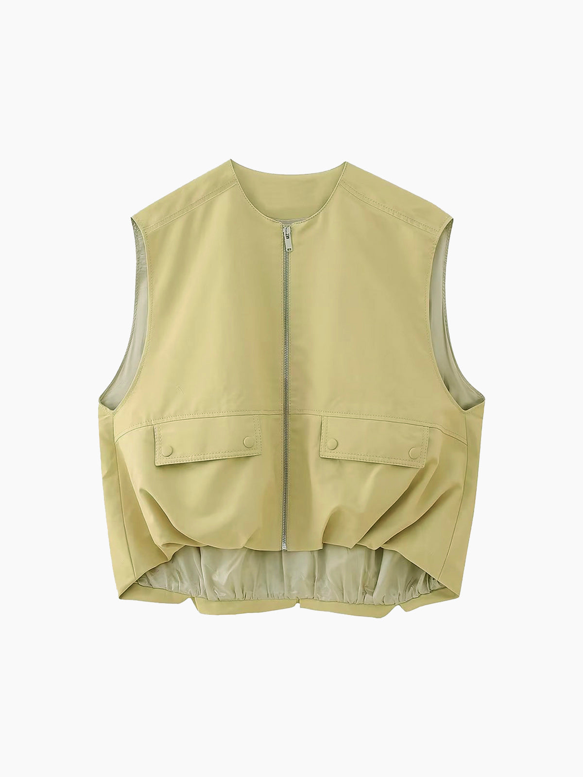 Olly | Stijlvol Mouwloos Dames Vest met Rits5