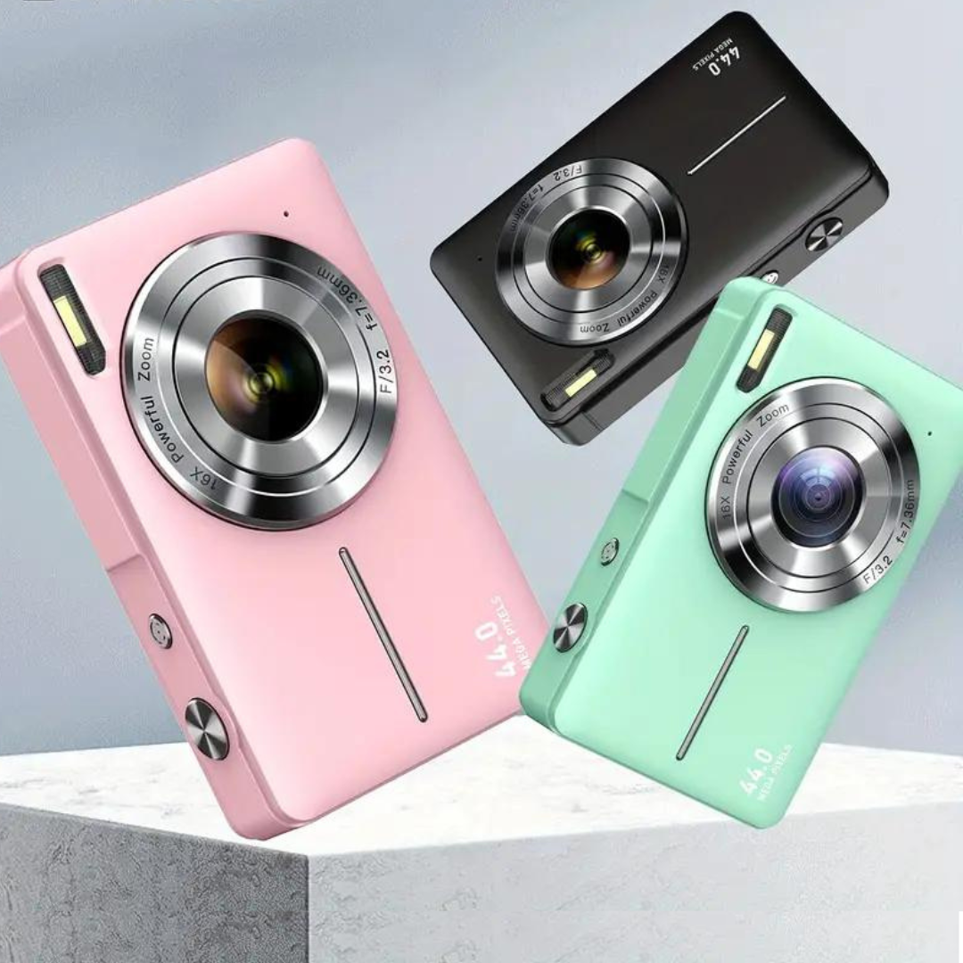 Digitale Camera Retro Vintage 1080p Compact Draagbaar Nostalgisch Ontwerp