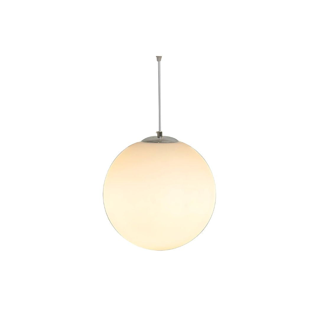 Hanglamp Glas Bol E27 Wit Eettafel Keuken Woonkamer Moderne Verlichting Ronde Hanglamp Minimalistisch Interieur