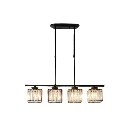 Hanglamp Glas E27 Zwart 3 of 4 Licht Eettafel Kookeiland Scandinavische Hanglamp Plafondlamp Keuken Woonkamer