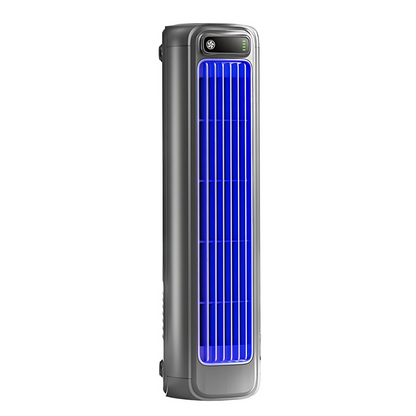 Airconditioner draadloos oplaadbaar 2000 mAh compact bladloos bureau muurventilator draagbare koeling zwart