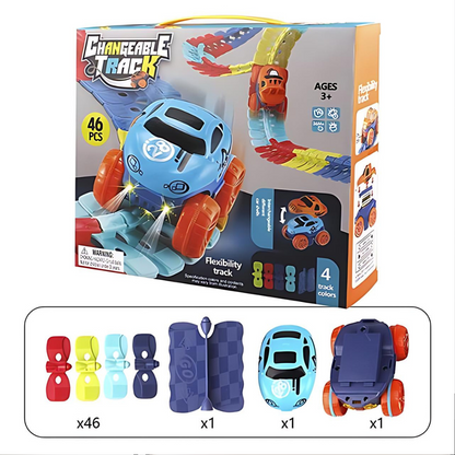 Magnetische Racebaan Auto Speelset Plastic Flexibel Educatief Kinderspeelgoed Cadeau Jongens Meisjes