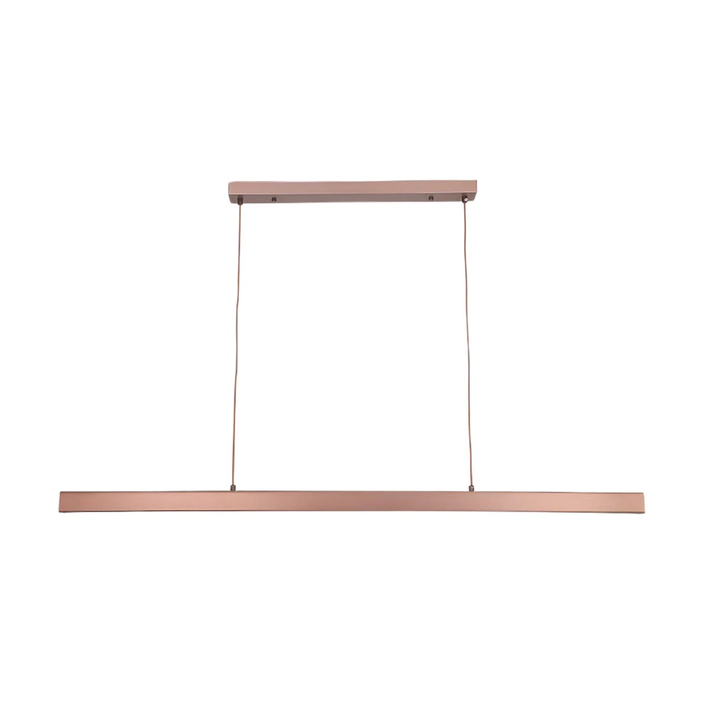 Verumo Hanglamp LED Metaal Zwart Keukeneiland Eettafel Moderne Verlichting Lineaire Hanglamp