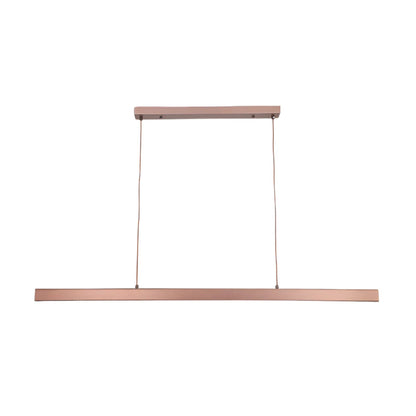 Verumo Hanglamp LED Metaal Zwart Keukeneiland Eettafel Moderne Verlichting Lineaire Hanglamp
