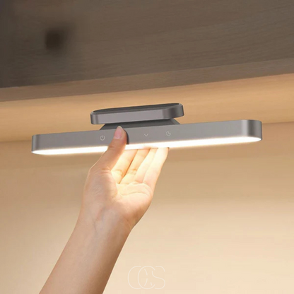 Draadloze Magnetische LED Lamp Dimbaar Aluminium 30cm USB-C Oplaadbaar Wandlamp Sfeerlamp