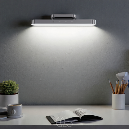 Draadloze Magnetische LED Lamp Dimbaar Aluminium 30cm USB-C Oplaadbaar Wandlamp Sfeerlamp