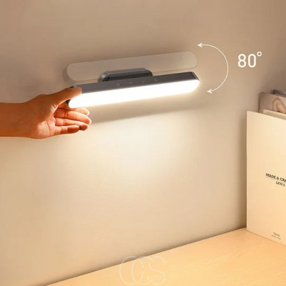 Draadloze Magnetische LED Lamp Dimbaar Aluminium 30cm USB-C Oplaadbaar Wandlamp Sfeerlamp