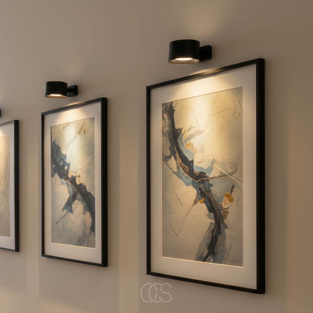 Draadloze Wandlamp Plakken zonder Boren USB-C Oplaadbaar 360° Draaibaar Dimbaar Sfeerlamp