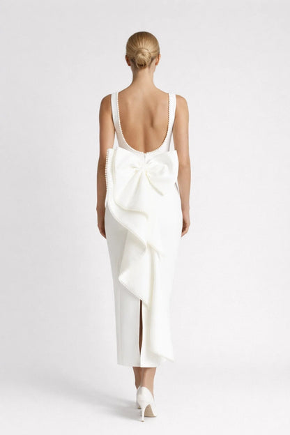 Elegante Maxi Jurk voor Dames met Strakke Pasvorm