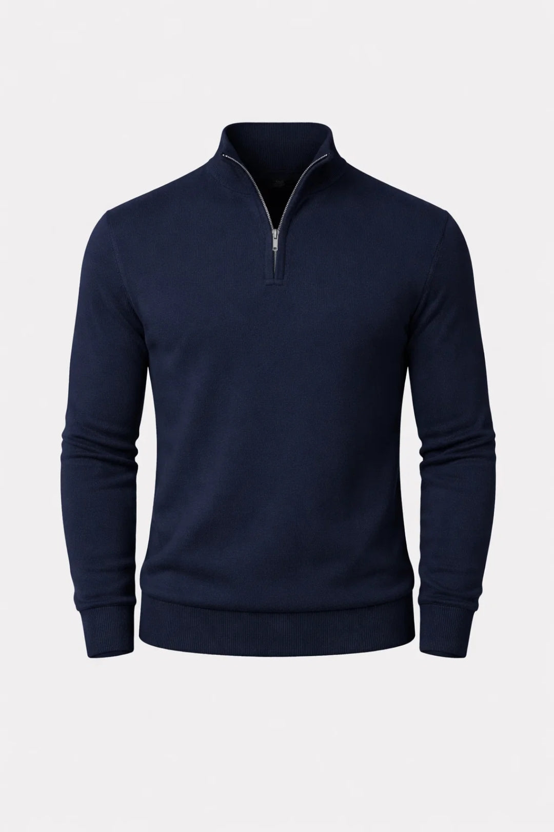 Heren Trui Half Zip Klassieke Casual Stijl - StudioMarella