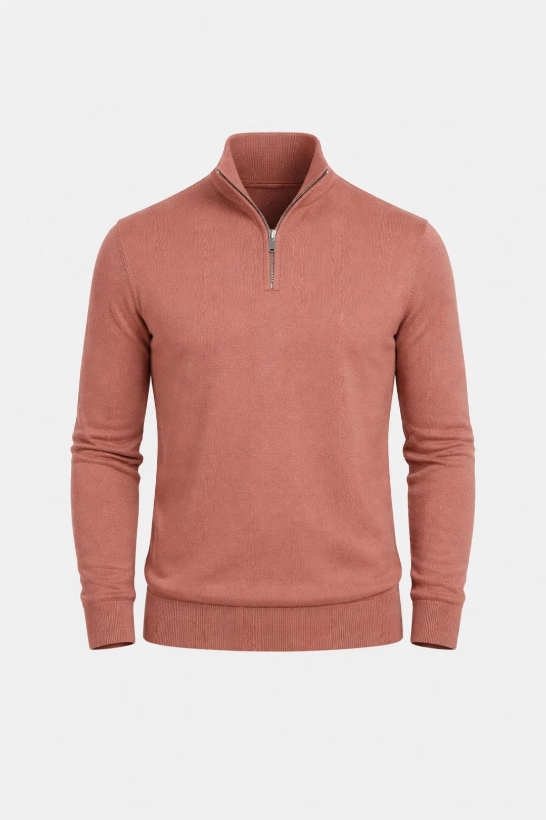 Heren Trui Half Zip Klassieke Casual Stijl