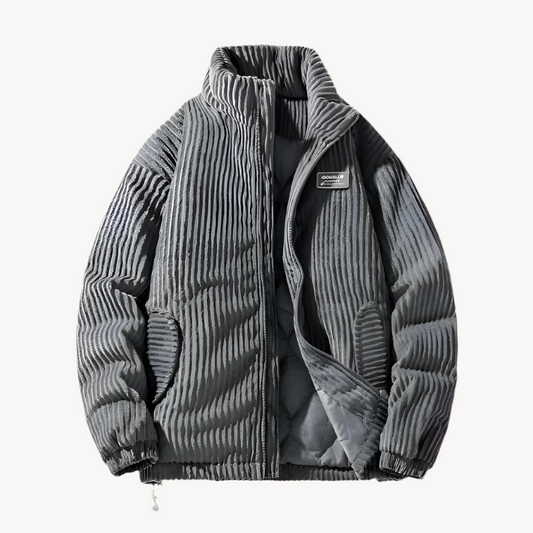 Winterjas Stevig Warm Geribbeld Dames - StudioMarella