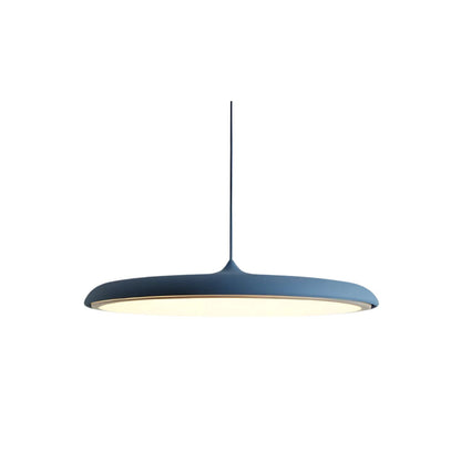 LED Hanglamp Metaal Acryl 40 cm Blauw Eettafel Woonkamer Hal Scandinavisch Design Minimalistisch