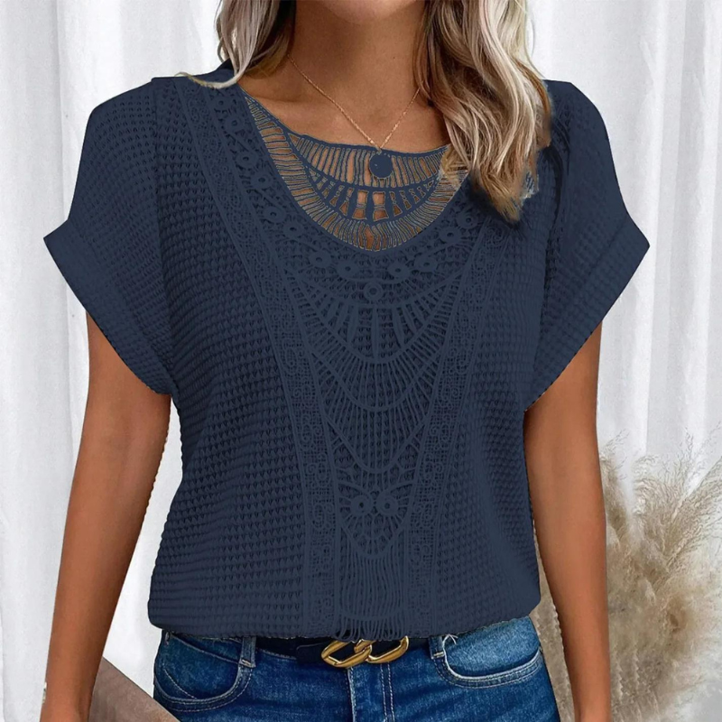 Katoenen Gehaakte Top Boho Stijl Zomer