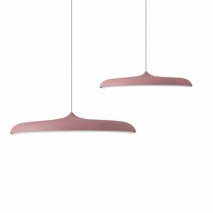 Moderne LED Hanglamp met Minimalistische Lijnen – Dimbare Eetkamerlamp in Meerdere Kleuren voor Scandinavisch Interieur