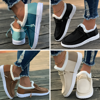 Vrouwelijke Bontschoenen Warm en Luxe