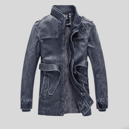 Formele Herenjas Steampunk Stijl met Capuchon